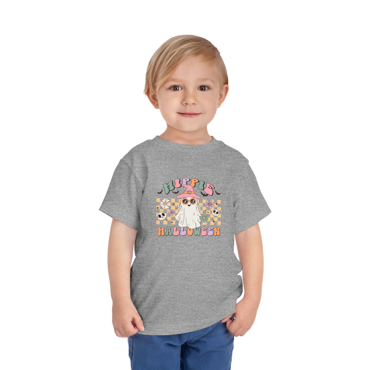 Hippie Halloween Toddler Tee