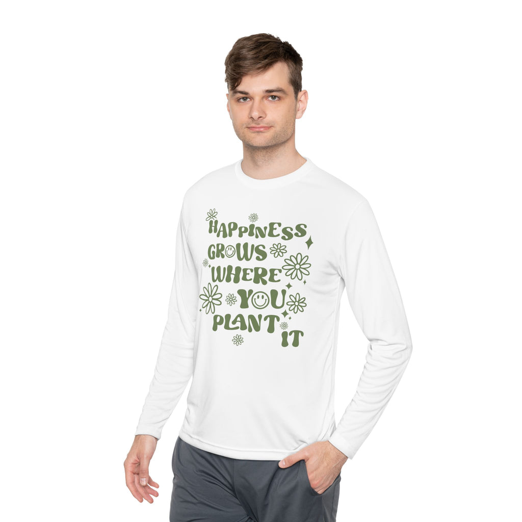 Happiness Grows Lightweight Long Sleeve Tee
