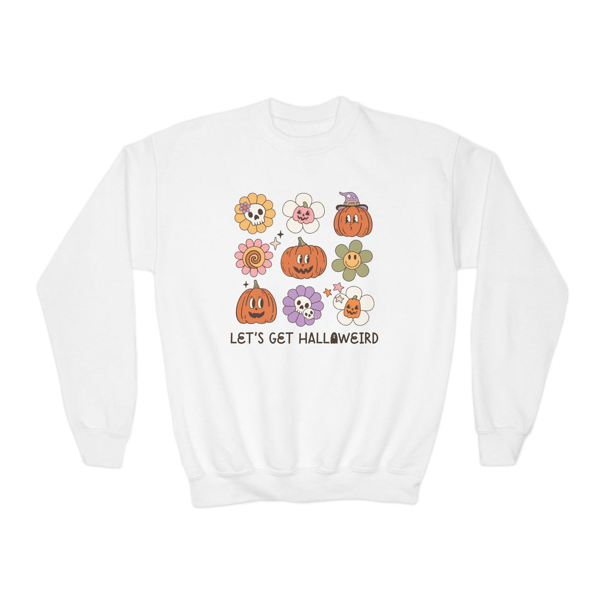 Youth Halloweird  Crewneck Sweatshirt