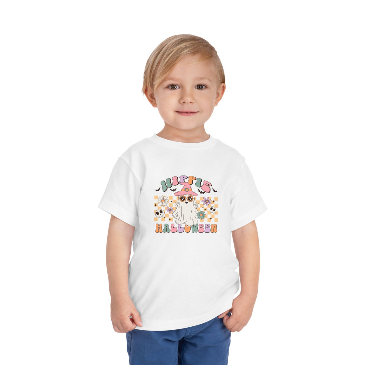 Hippie Halloween Toddler Tee