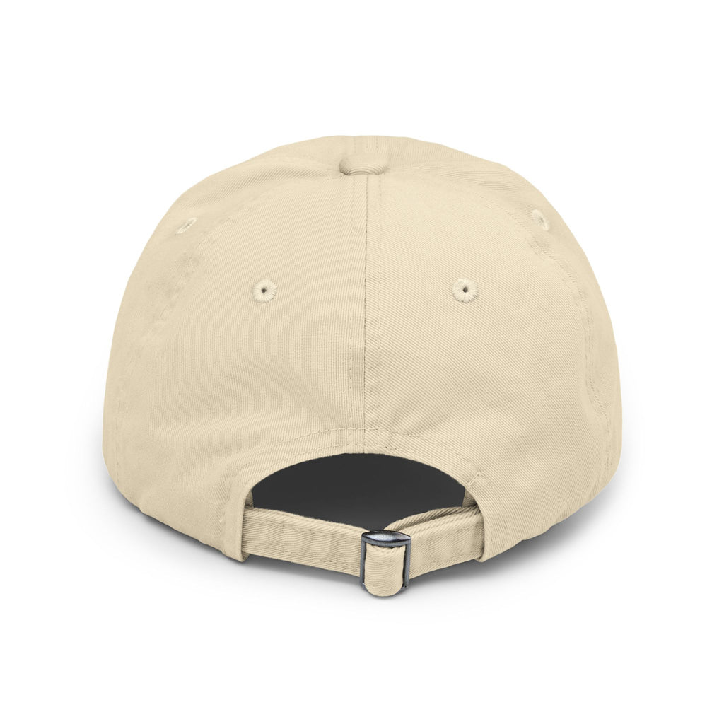 Probably Thinking About My Dog Unisex Distressed Cap