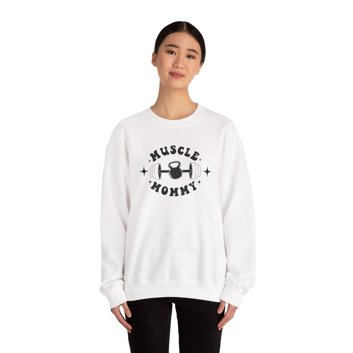 Muscle Mommy Crewneck Sweatshirt